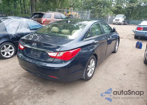 2012 Hyundai Sonata Limited z USA, uszkodzony, nr VIN 5NPEC4AC5CH456242